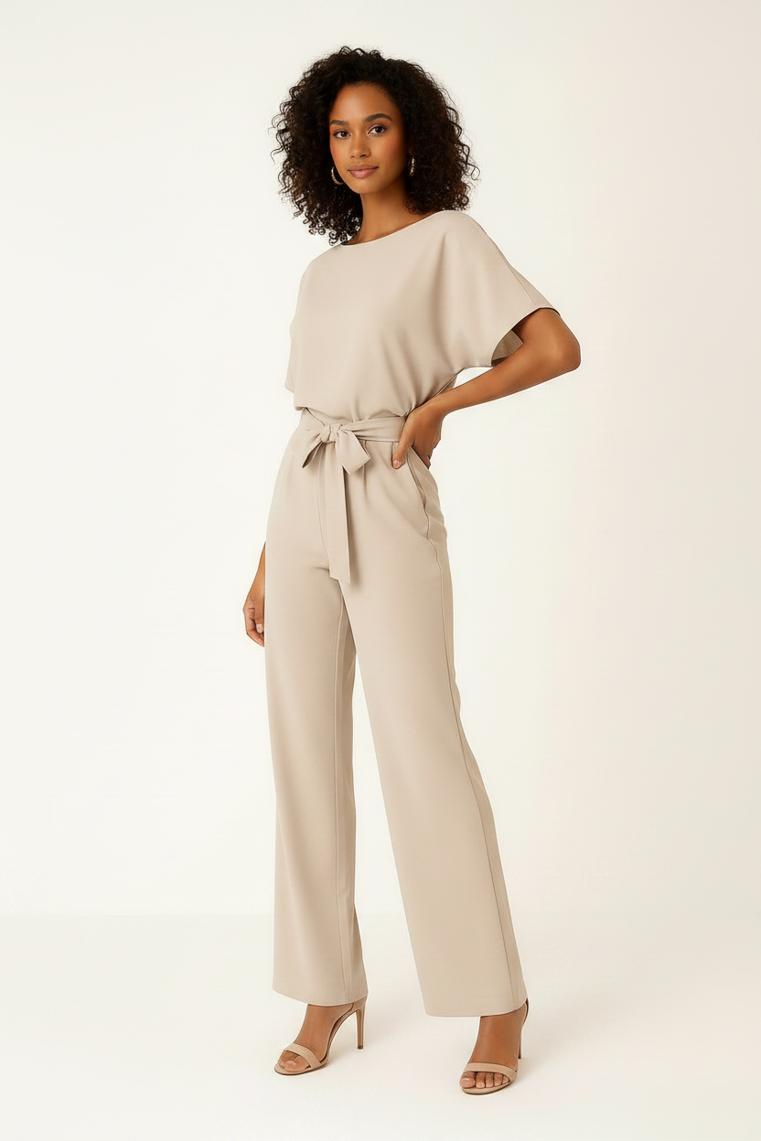 Casual Jumpsuit Dames Sienna | Zwart Rood Beige Groen | S–XL | Valoryn