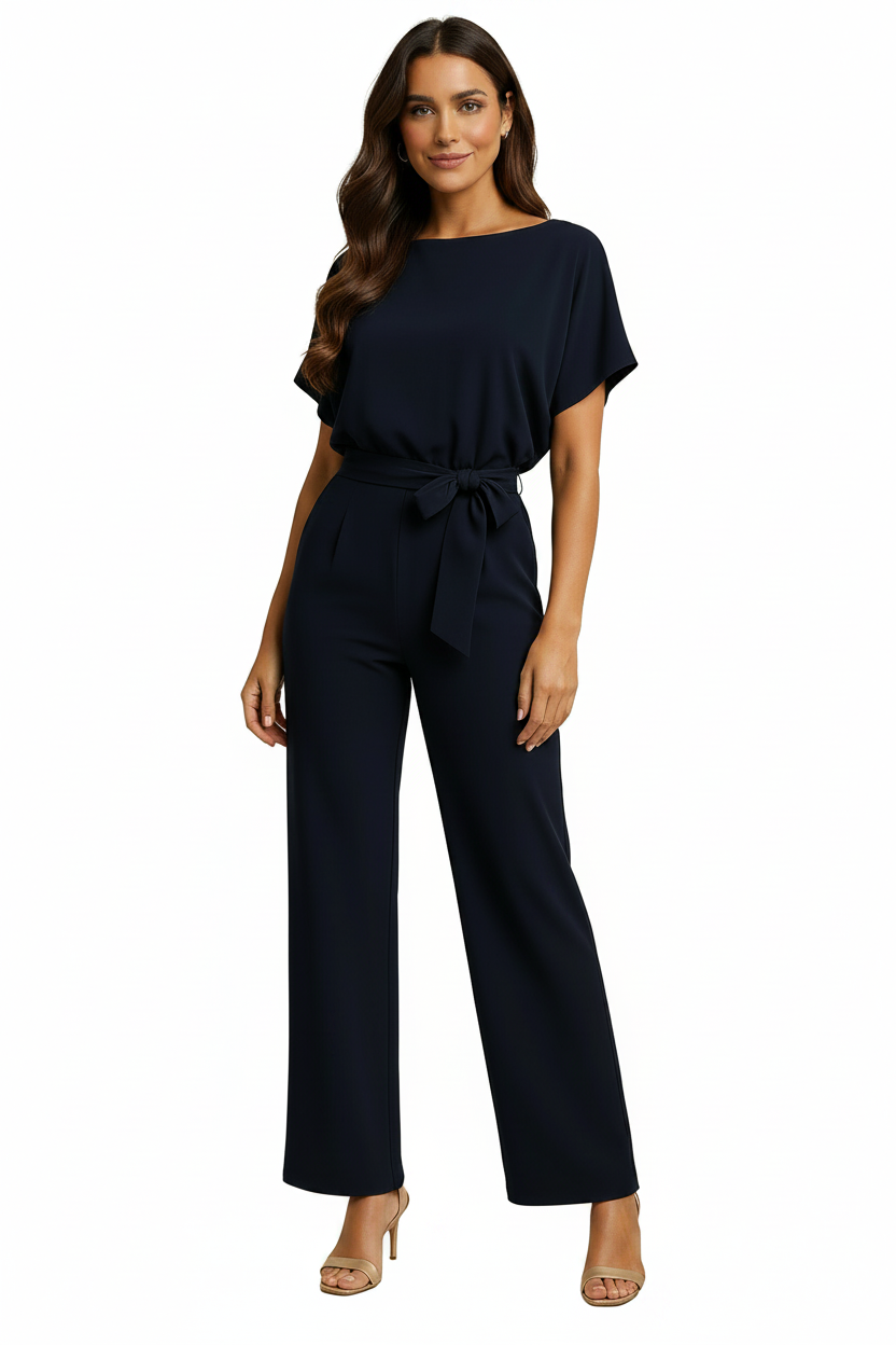 Casual Jumpsuit Dames Sienna | Zwart Rood Beige Groen | S–XL | Valoryn