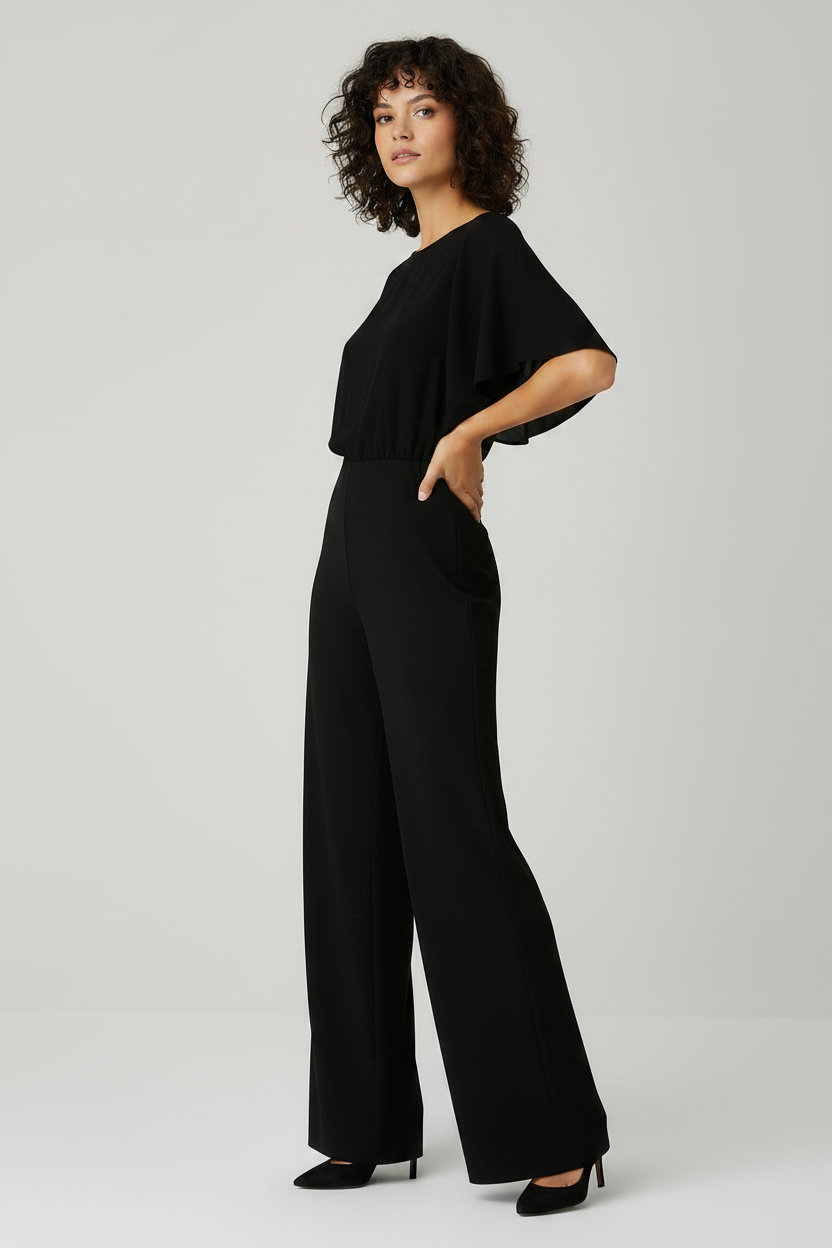 Casual Jumpsuit Dames Sienna | Zwart Rood Beige Groen | S–XL | Valoryn